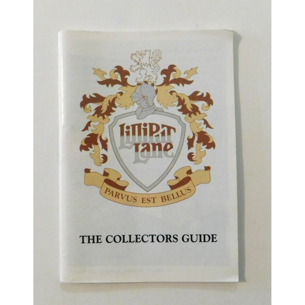 Lilliput Lane Collectors Guide Miniature Figurines Booklet Decorative Guide